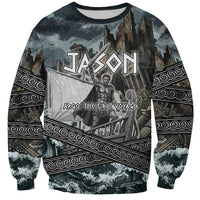 Jason Argo The First Voyage Sweatshirt Ancient Greek Mythology Heroic Warrior Dragon Battle