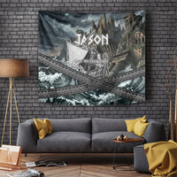Jason Argo The First Voyage Tapestry Ancient Greek Mythology Heroic Warrior Dragon Battle