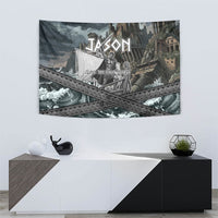 Jason Argo The First Voyage Tapestry Ancient Greek Mythology Heroic Warrior Dragon Battle
