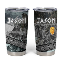 Jason Argo The First Voyage Tumbler Cup Ancient Greek Mythology Heroic Warrior Dragon Battle