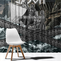 Jason Argo The First Voyage Window Curtain Ancient Greek Mythology Heroic Warrior Dragon Battle