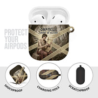 Orpheus Greek Mythology Lyre Musician AirPods Case Vintage Ancient Greek Meander Classical Statue