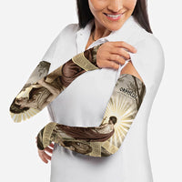 Orpheus Greek Mythology Lyre Musician Arm Sleeves Vintage Ancient Greek Meander Classical Statue