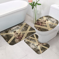 Orpheus Greek Mythology Lyre Musician Bathroom Set Vintage Ancient Greek Meander Classical Statue