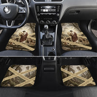 Orpheus Greek Mythology Lyre Musician Car Mats Vintage Ancient Greek Meander Classical Statue