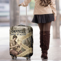 Orpheus Greek Mythology Lyre Musician Luggage Cover Vintage Ancient Greek Meander Classical Statue