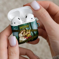 Orpheus And Eurydice Greek Mythology Lyre AirPods Case Vintage Ancient Greek Meander Classical Statue