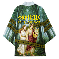 Orpheus And Eurydice Greek Mythology Lyre Kimono Vintage Ancient Greek Meander Classical Statue