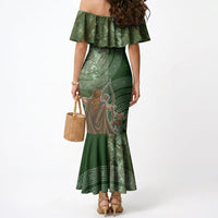 Atalanta Greek Mythology Huntress Archer Mermaid Dress Ancient Greek Meander Pattern