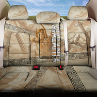 Atalanta Greek Mythology Huntress Archer Back Car Seat Cover Ancient Greek Heroine Goddess Vintage Meander Artwork