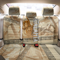 Atalanta Greek Mythology Huntress Archer Back Car Seat Cover Ancient Greek Heroine Goddess Vintage Meander Artwork