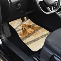 Atalanta Greek Mythology Huntress Archer Car Mats Ancient Greek Heroine Goddess Vintage Meander Artwork