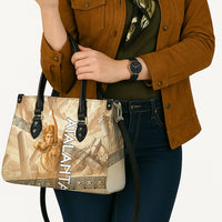 Atalanta Greek Mythology Huntress Archer Leather Bag Ancient Greek Heroine Goddess Vintage Meander Artwork