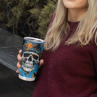 Grafity Skull Tumbler Cup Street Style Skull Colorful Abstract Art - Wonder Print Shop