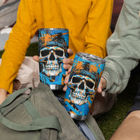 Grafity Skull Tumbler Cup Street Style Skull Colorful Abstract Art - Wonder Print Shop