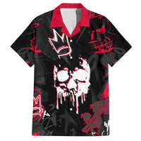 Skull Pattern Family Matching Tank Maxi Dress and Hawaiian Shirt The Time Is Aways Right To Do What Is Right - Wonder Print Shop