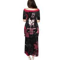 Skull Pattern Puletasi The Time Is Aways Right To Do What Is Right - Wonder Print Shop