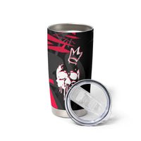 Skull Pattern Tumbler Cup The Time Is Aways Right To Do What Is Right - Wonder Print Shop