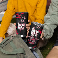 Skull Pattern Tumbler Cup The Time Is Aways Right To Do What Is Right - Wonder Print Shop