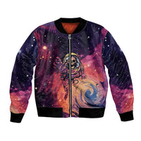 Skull Bomber Jacket I Need More Space Cosmic Style - Wonder Print Shop