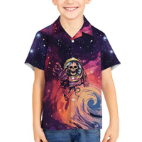 Skull Kid Hawaiian Shirt I Need More Space Cosmic Style - Wonder Print Shop