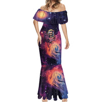 Skull Mermaid Dress I Need More Space Cosmic Style - Wonder Print Shop