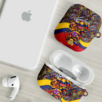 Venezuela Flag Day Patriotism AirPods Case Heritage Flag Jaguar Traditional Instruments