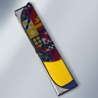 Venezuela Flag Day Patriotism Auto Sun Shade Heritage Flag Jaguar Traditional Instruments