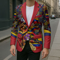 Venezuela Flag Day Patriotism Blazer Heritage Flag Jaguar Traditional Instruments