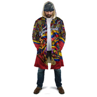 Venezuela Flag Day Patriotism Cloak Heritage Flag Jaguar Traditional Instruments