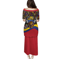 Venezuela Flag Day Patriotism Puletasi Heritage Flag Jaguar Traditional Instruments