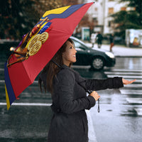 Venezuela Flag Day Patriotism Umbrella Heritage Flag Jaguar Traditional Instruments