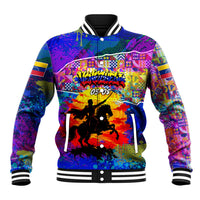 Simon Bolivar Venezuela Flag Day Baseball Jacket Patriotism Precursor De La Independencia Vibrant Flag