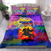 Simon Bolivar Venezuela Flag Day Bedding Set Patriotism Precursor De La Independencia Vibrant Flag