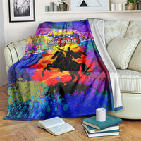 Simon Bolivar Venezuela Flag Day Blanket Patriotism Precursor De La Independencia Vibrant Flag