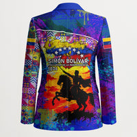 Simon Bolivar Venezuela Flag Day Blazer Patriotism Precursor De La Independencia Vibrant Flag