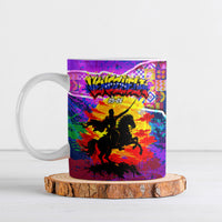 Simon Bolivar Venezuela Flag Day Ceramic Mug Patriotism Precursor De La Independencia Vibrant Flag
