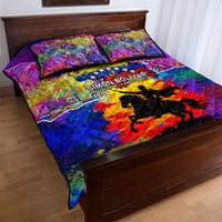 Simon Bolivar Venezuela Flag Day Quilt Bed Set Patriotism Precursor De La Independencia Vibrant Flag