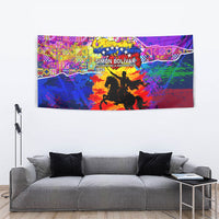 Simon Bolivar Venezuela Flag Day Tapestry Patriotism Precursor De La Independencia Vibrant Flag