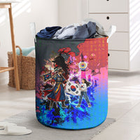South Korea Flag Day Laundry Basket National Pride - Traditional Warrior - Modern History