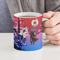 South Korea Flag Day Ceramic Mug National Pride - Traditional Warrior - Modern History