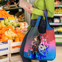 South Korea Flag Day Grocery Bag National Pride - Traditional Warrior - Modern History