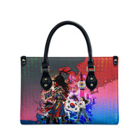 South Korea Flag Day Leather Bag National Pride - Traditional Warrior - Modern History