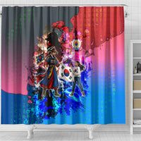 South Korea Flag Day Shower Curtain National Pride - Traditional Warrior - Modern History