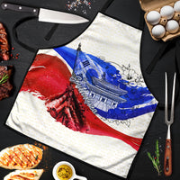 South Korea Flag Day Apron Patriotic Cultural Landmarks Map