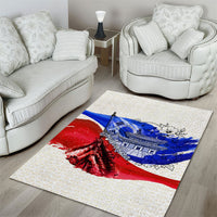 South Korea Flag Day Area Rug Patriotic Cultural Landmarks Map