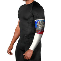 South Korea Flag Day Arm Sleeves Patriotic Cultural Landmarks Map