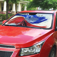 South Korea Flag Day Auto Sun Shade Patriotic Cultural Landmarks Map