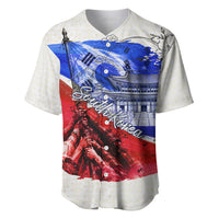 South Korea Flag Day Baseball Jersey Patriotic Cultural Landmarks Map