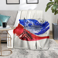 South Korea Flag Day Blanket Patriotic Cultural Landmarks Map